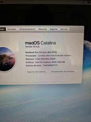 MacBook Pro Apple Plata
