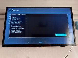 Televisión Philips 32” LED – HD Ready – con mando