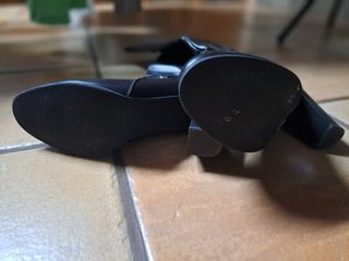 Botas de piel negras altas