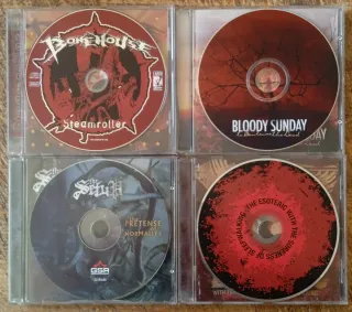 4 CDs Metal Core/Hard Core