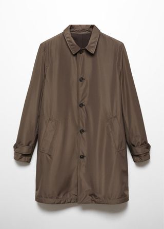 Trench reversible Mango marrón