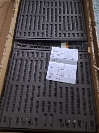 Arcón para exteriores, caja de almacenamiento, 375 l