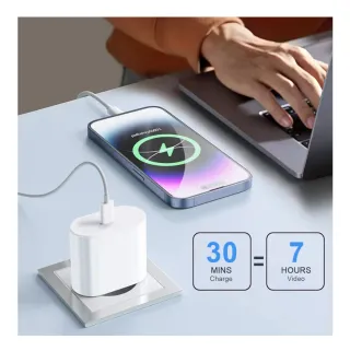 Caricatore iPhone 20W con cavo USB-C da 2M