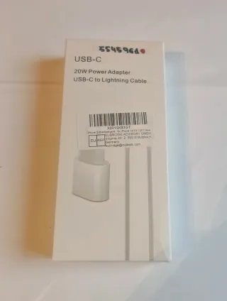 Caricatore iPhone 20W con cavo USB-C da 2M