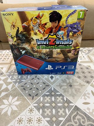 PS3 Slim Roja Edición Invizimals