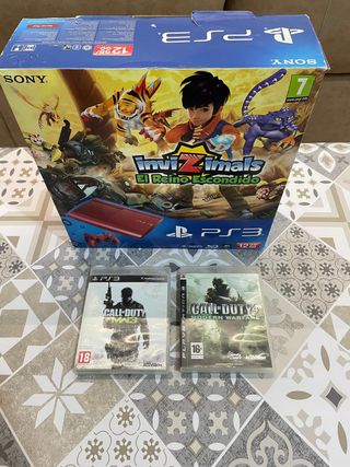 PS3 Slim Roja Edición Invizimals