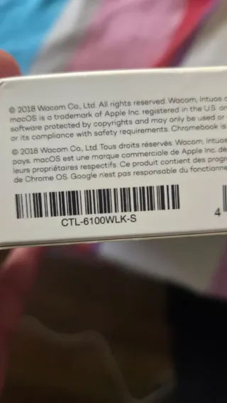 Tableta Gráfica Wacom Intuos CTL-6100WLK-S