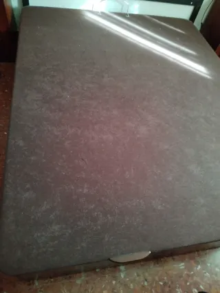 Canapé arcón 150 cm de ancho madera y 190 cm largo