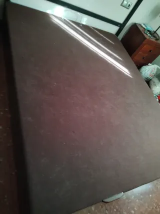 Canapé arcón 150 cm de ancho madera y 190 cm largo