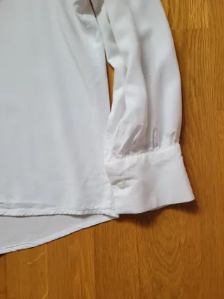 Camisa Sfera con cuello de encaje