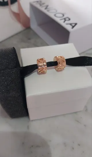 2 Charms Clip Pandora Oro