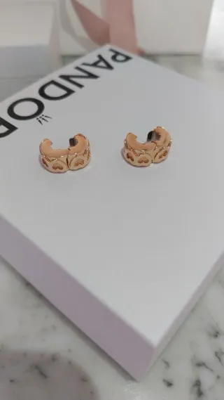 2 Charms Clip Pandora Oro