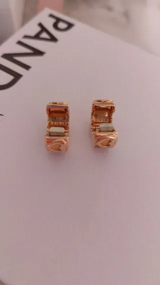 2 Charms Clip Pandora Oro