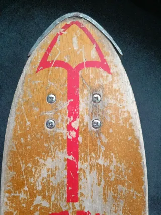 Skate Monopatín vintage "Campeón"  antiguo