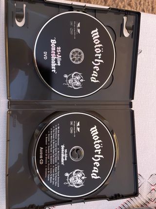 Motorhead DVD + CD 25 Alive Boneshaker Heavy Metal