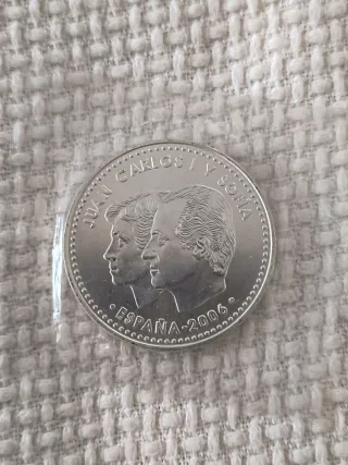 Moneda Plata 12 Euros Cristóbal Colón 2006