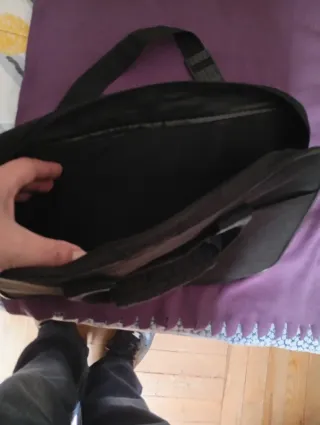 Maletín para portátil negro