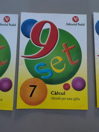 9 set càlcul 3 A : sumar i restar sense emporta...