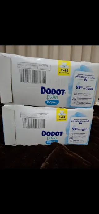 Toalhitas Dodot Pure