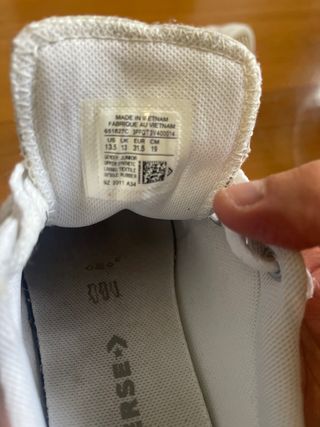 Sneakers Converse bianche Taglia 31.5