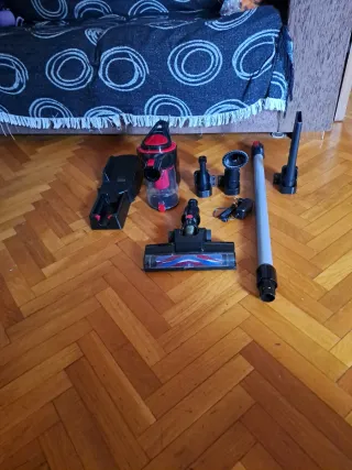 Aspirador de batería con accesorios