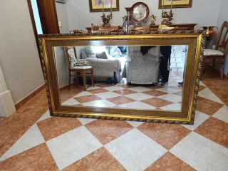 Espejo Vintage Retro Coleccionismo Abstracto