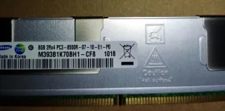 12x Samsung 8GB DDR3 PC3-8500R ECC Registered