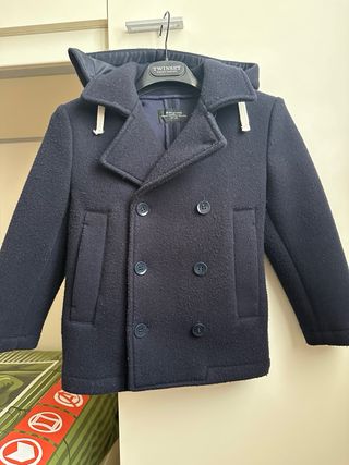 Cappotto bambino Paolo Pecora con cappuccio