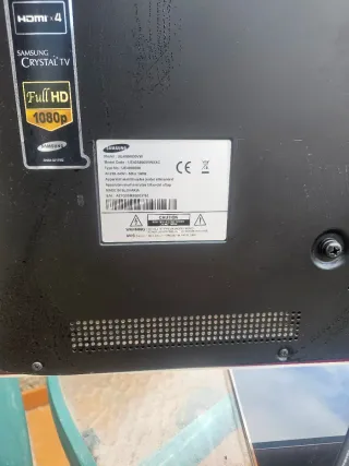 Televisor Samsung 40 Negro/Plata