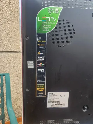 Televisor Samsung 40 Negro/Plata