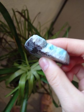 Larimar grezzo naturale