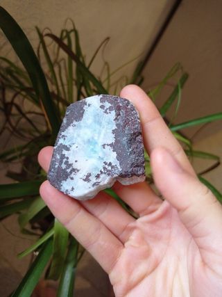 Larimar grezzo naturale