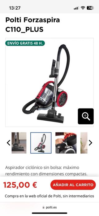 Aspiradora Polti