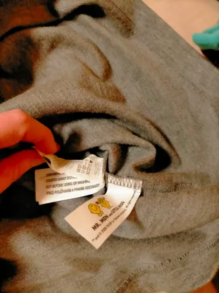 Vestido Women'secret gris estampado