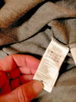 Vestido Women'secret gris estampado