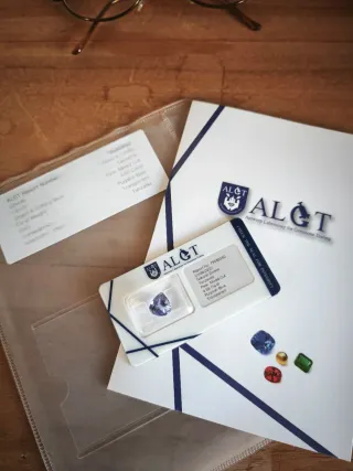 Tanzanita Natural Certificada ALGT 4.59ct