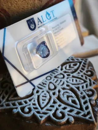 Tanzanita Natural Certificada ALGT 4.59ct