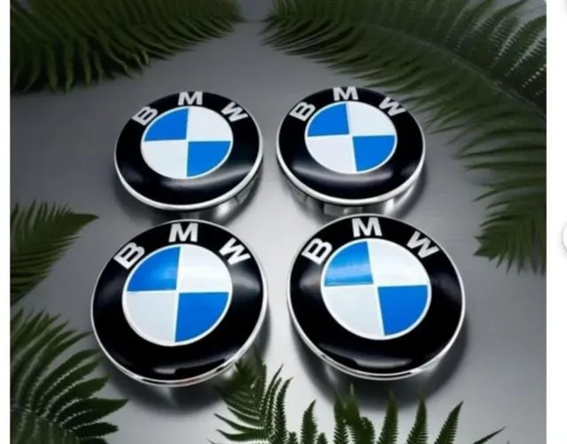4 TapaCUBOS para BMW 68 mm 10 PIN pack 4 UNIDADES