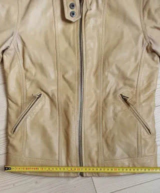 Chaqueta Piel Mujer Massimo Dutti Talla L