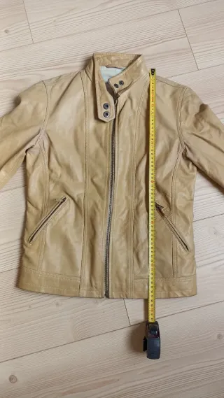 Chaqueta Piel Mujer Massimo Dutti Talla L