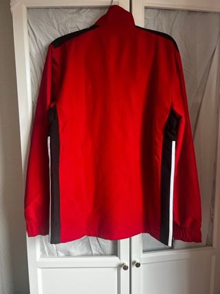 Chaqueta Adidas Climalite Roja y Negra