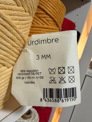 Lote 16uds Cuerda Casasol 3mm 500g 110m