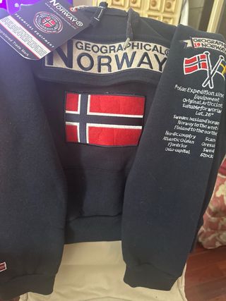 Sudadera Geographical Norway Talla S