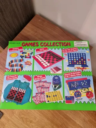 Juego de mesa Games Collection 4 en 1