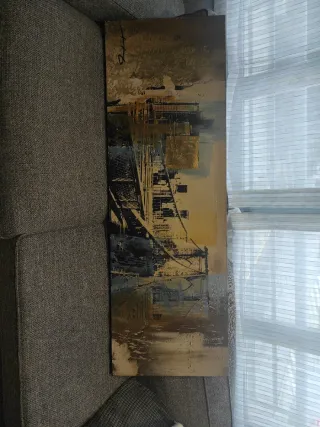 Cuadro abstracto Brooklyn