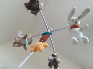 Móvil cuna Nattou musical peluches