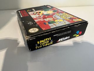 Krusty's Super Fun House SNES PAL