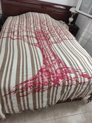 Oferta! Sobrecama algodón El árbol de la vida