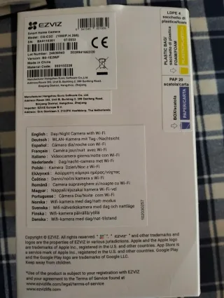 Cámara EZVIZ C2C Smart Home