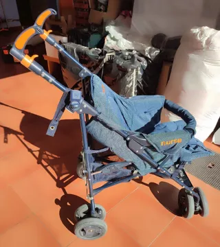 Sillita de paseo Nurse azul tipo bastón